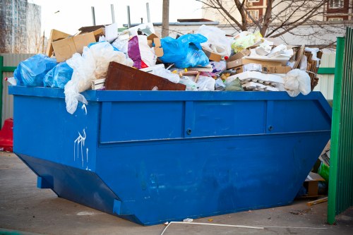 Secure document shredding during office clearance